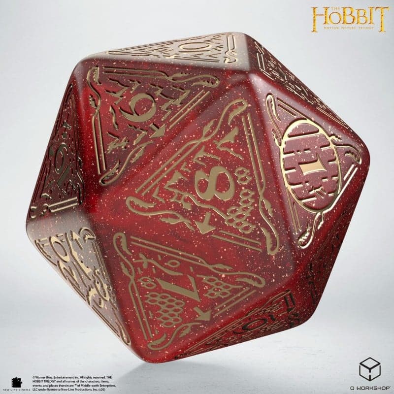 The Hobbit Spindown D20 — Ember