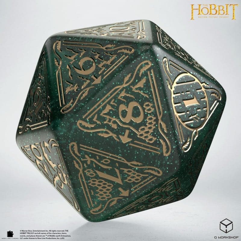 The Hobbit Spindown D20 — Verdant