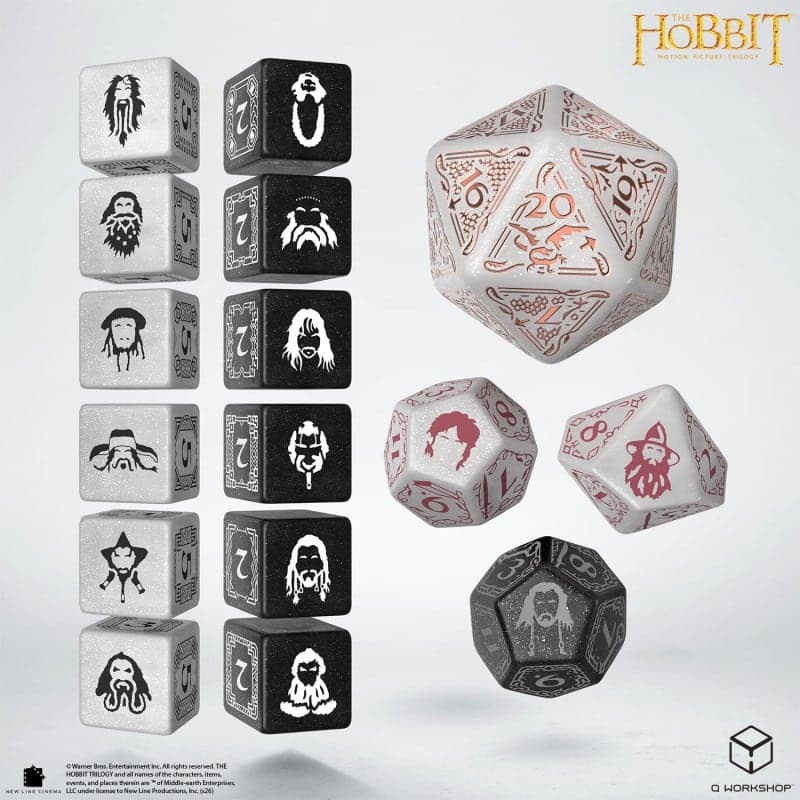 The Hobbit TCG Dice Set — Radiant Dawn