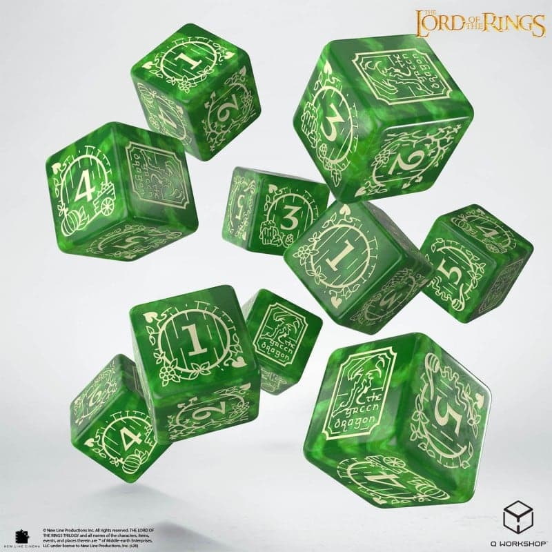 The Shire 10×D6 Dice Set