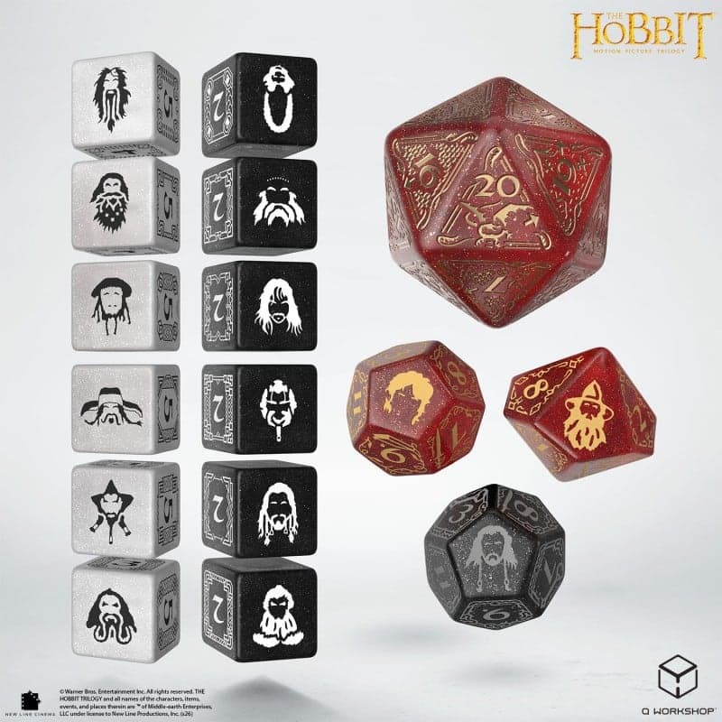 The Hobbit TCG Dice Set — Ember Hearth